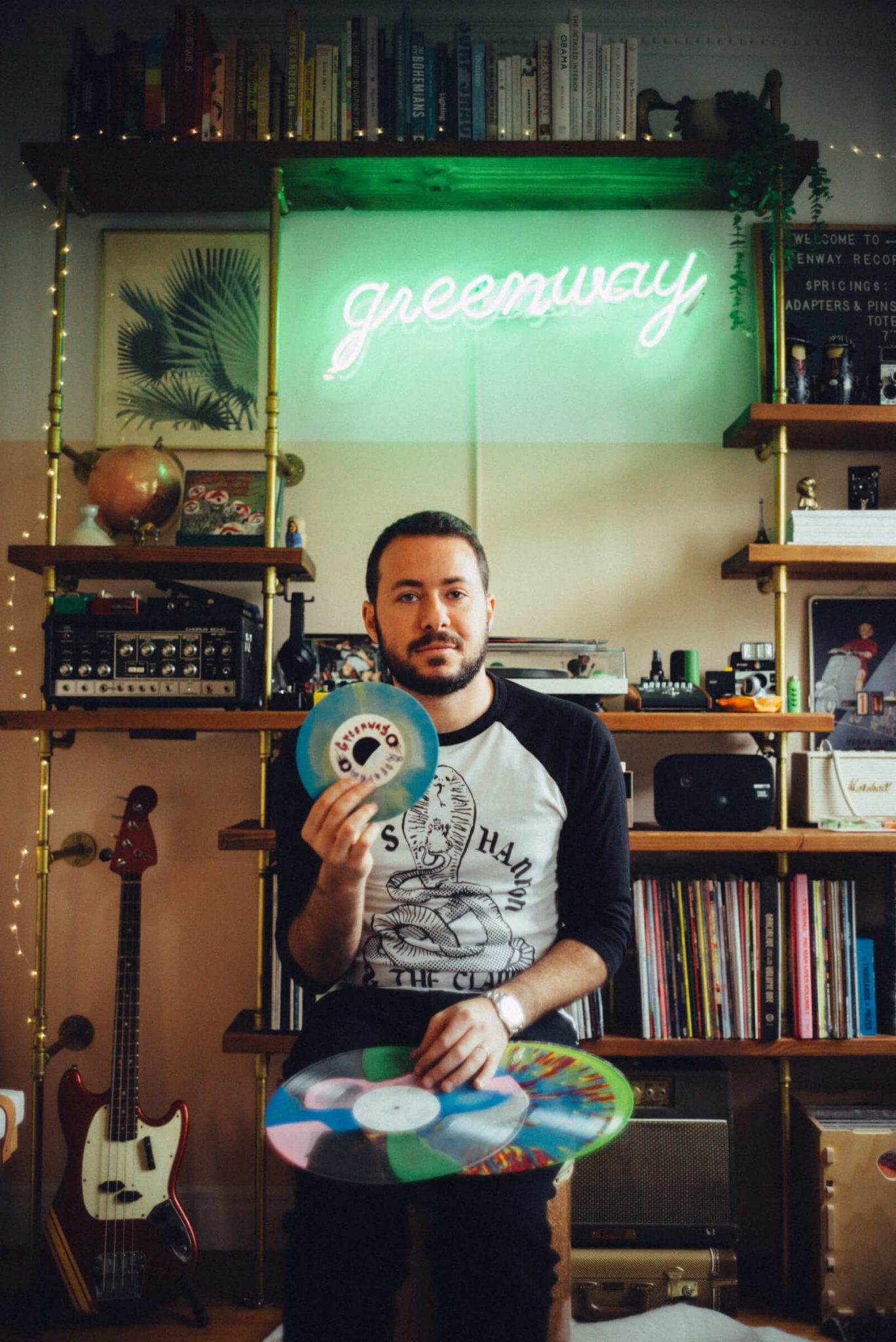 アナログレコード専門レーベル「Greenway Records」オーナーの“打ち合わせ場所、アイデアの棚、息抜きドーナツ屋、最近のベニュー”