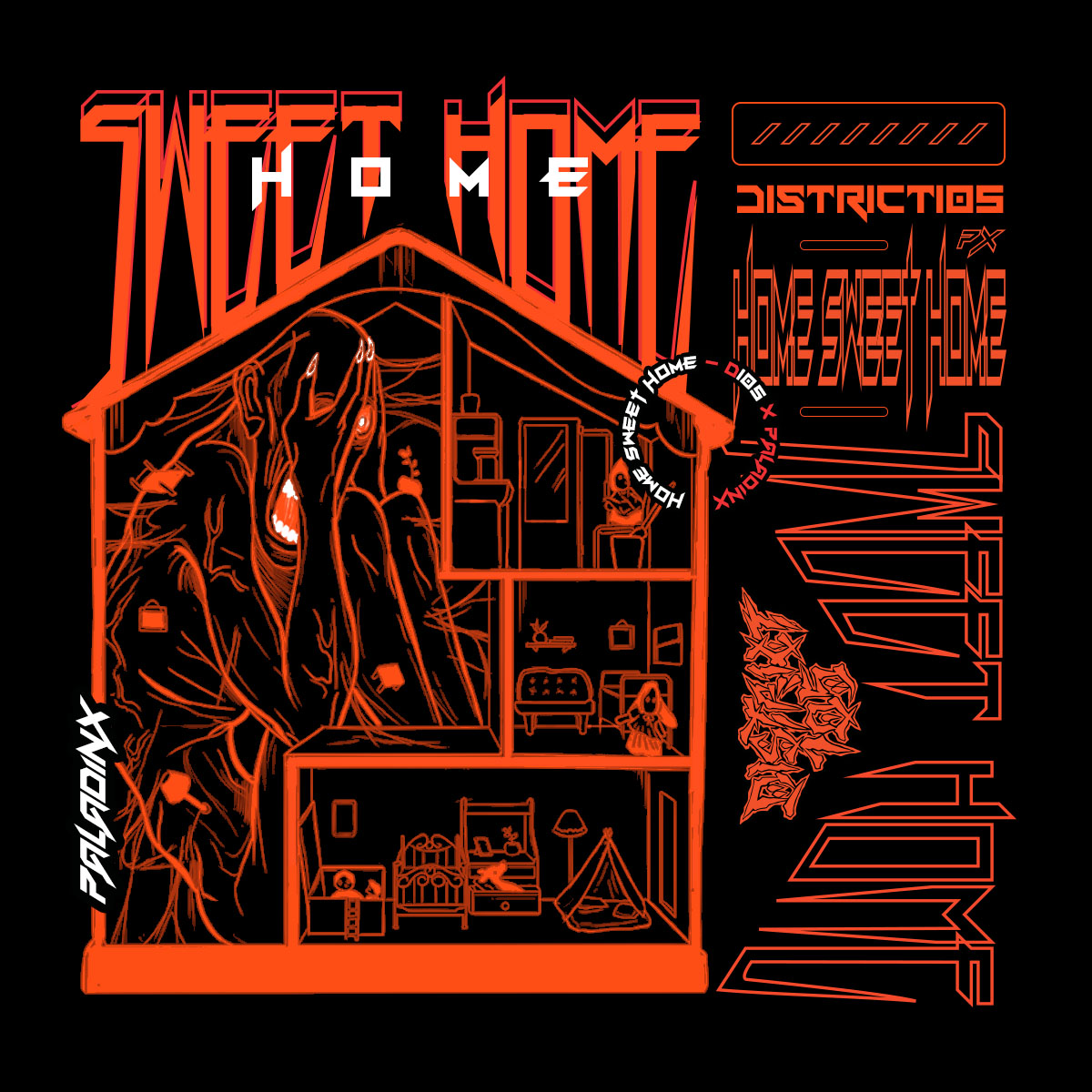 シングル「HOME SWEET HOME」ジャケット