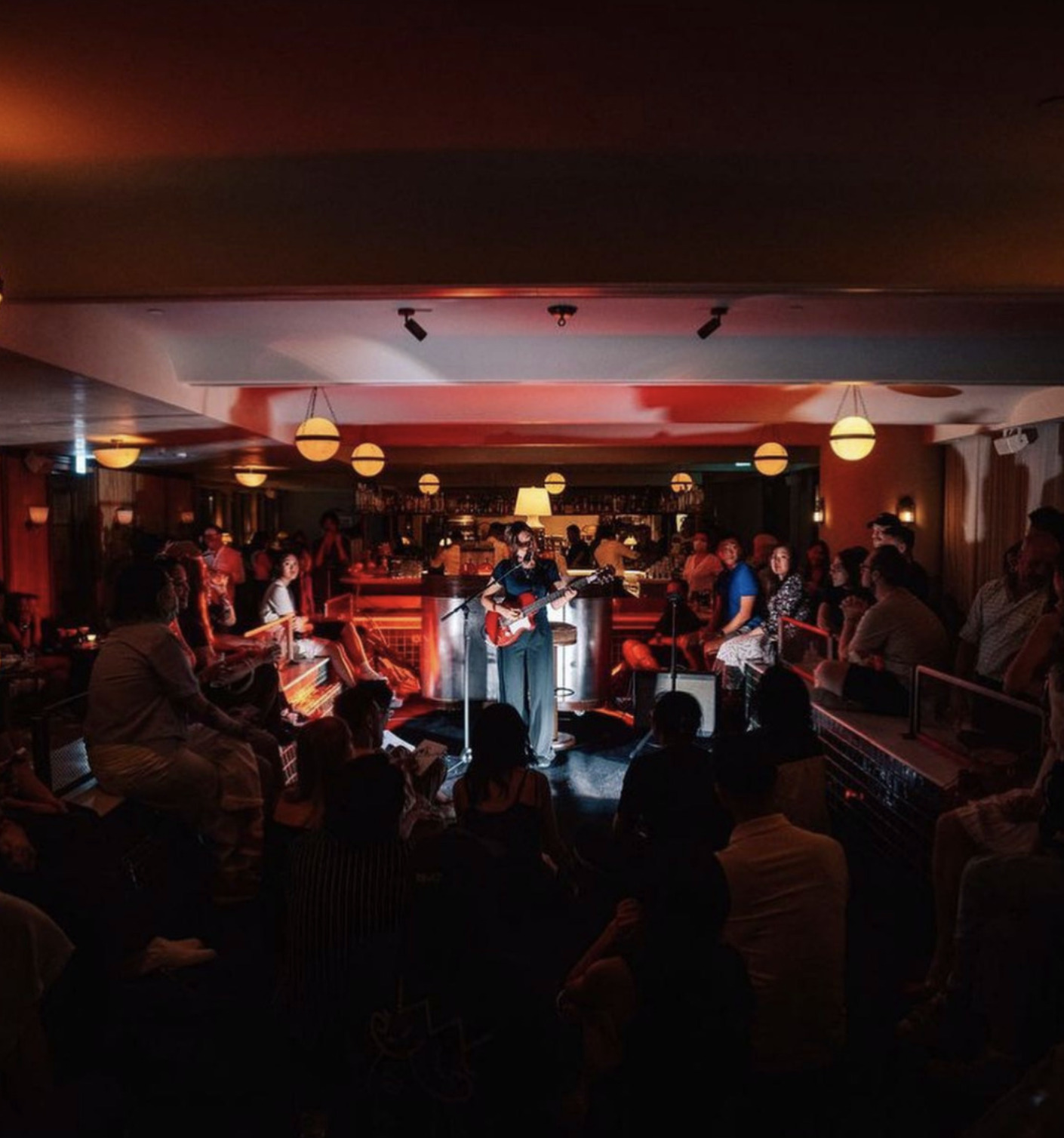 Soho Houseでのライブの様子