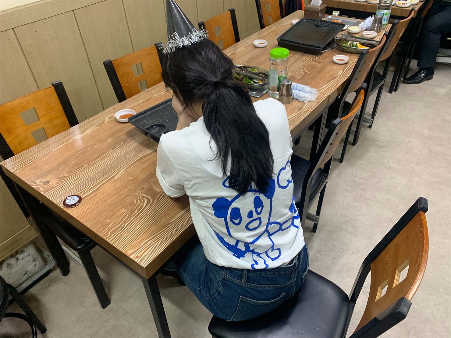 サムギョプサル屋「서가네 왕솥뚜껑 삼겹살」店内