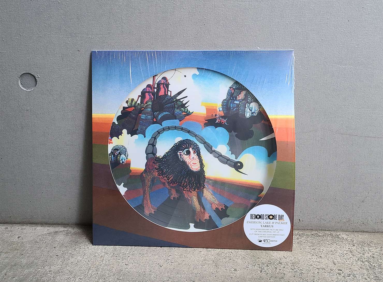 レコードの裏面