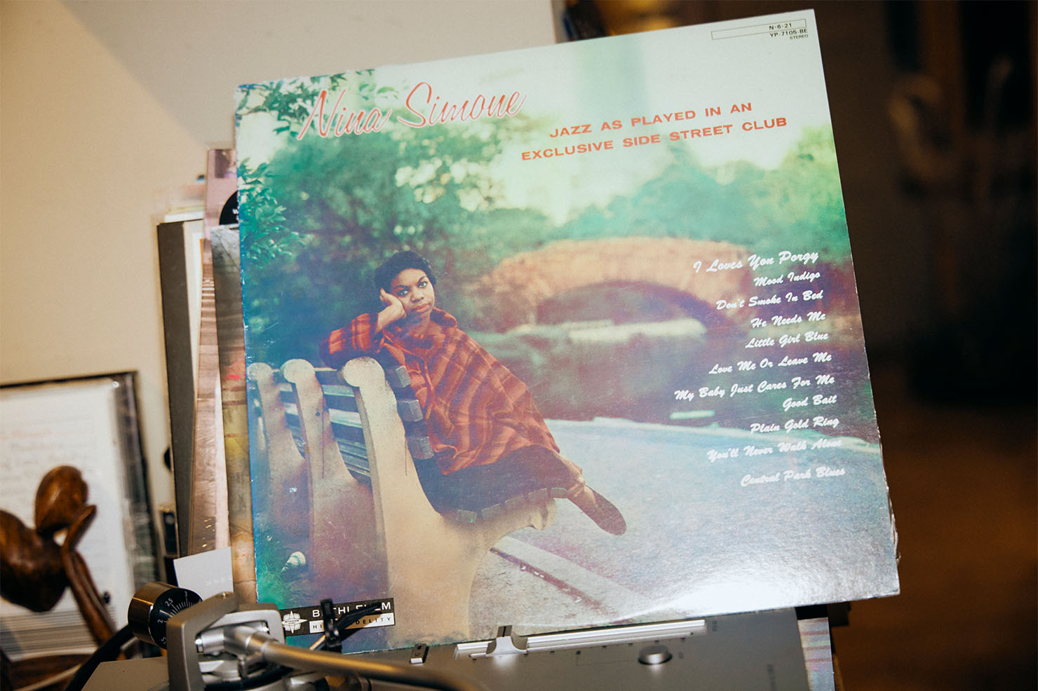 「VM760SLC」 で視聴　Nina Simone 『Little Girl Blue』 収録曲 「My Baby Just Cares For Me」
