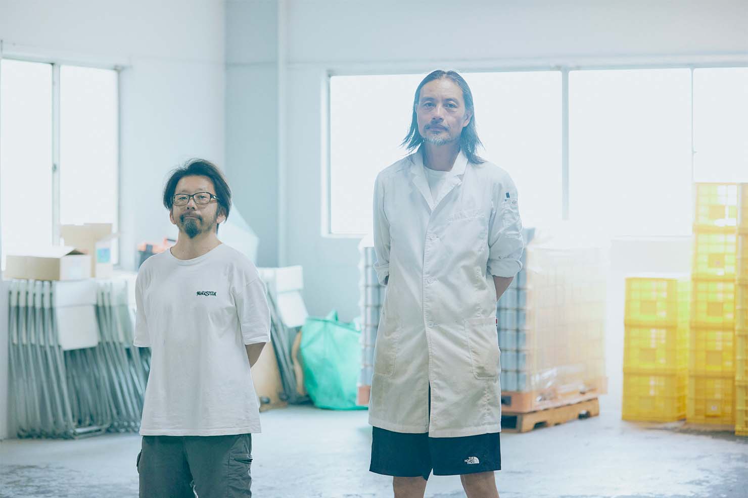 MANGOSTEEN HOKUTOを仕切っている齋藤大典さん（写真右）と栗原稔さん（写真左）。 