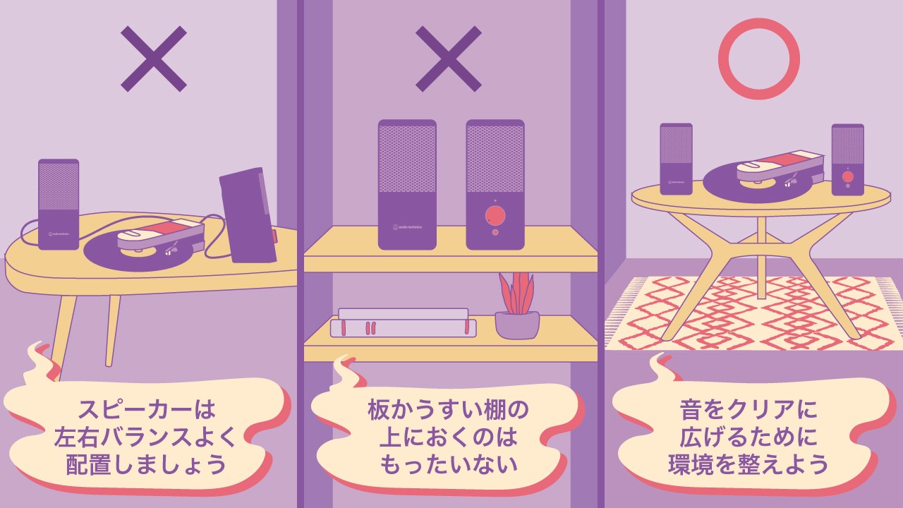 少しの工夫で音質がレベルアップ！