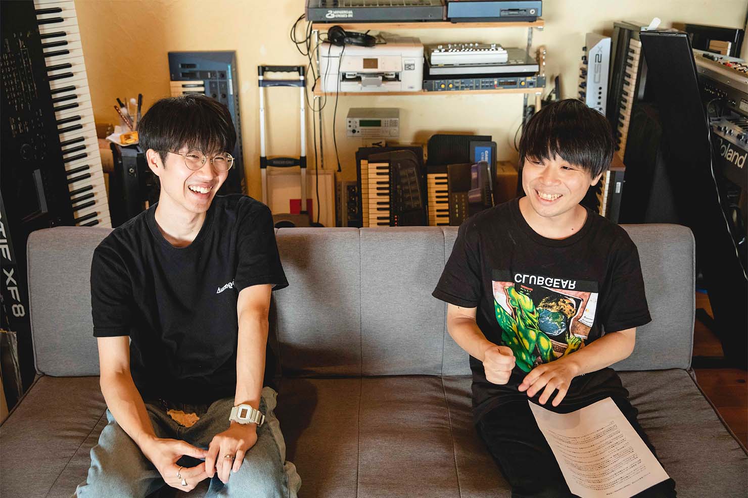 2人の折衷的な音楽性を育んだ関西のボーダーレスな音楽シーン