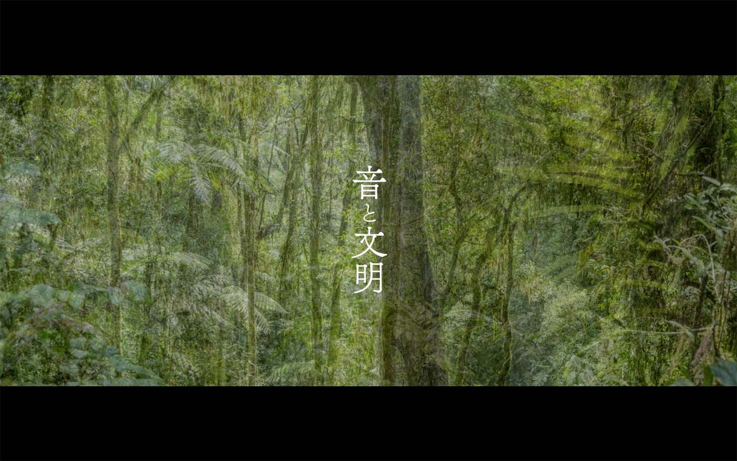 ショートドキュメンタリー『音と文明』