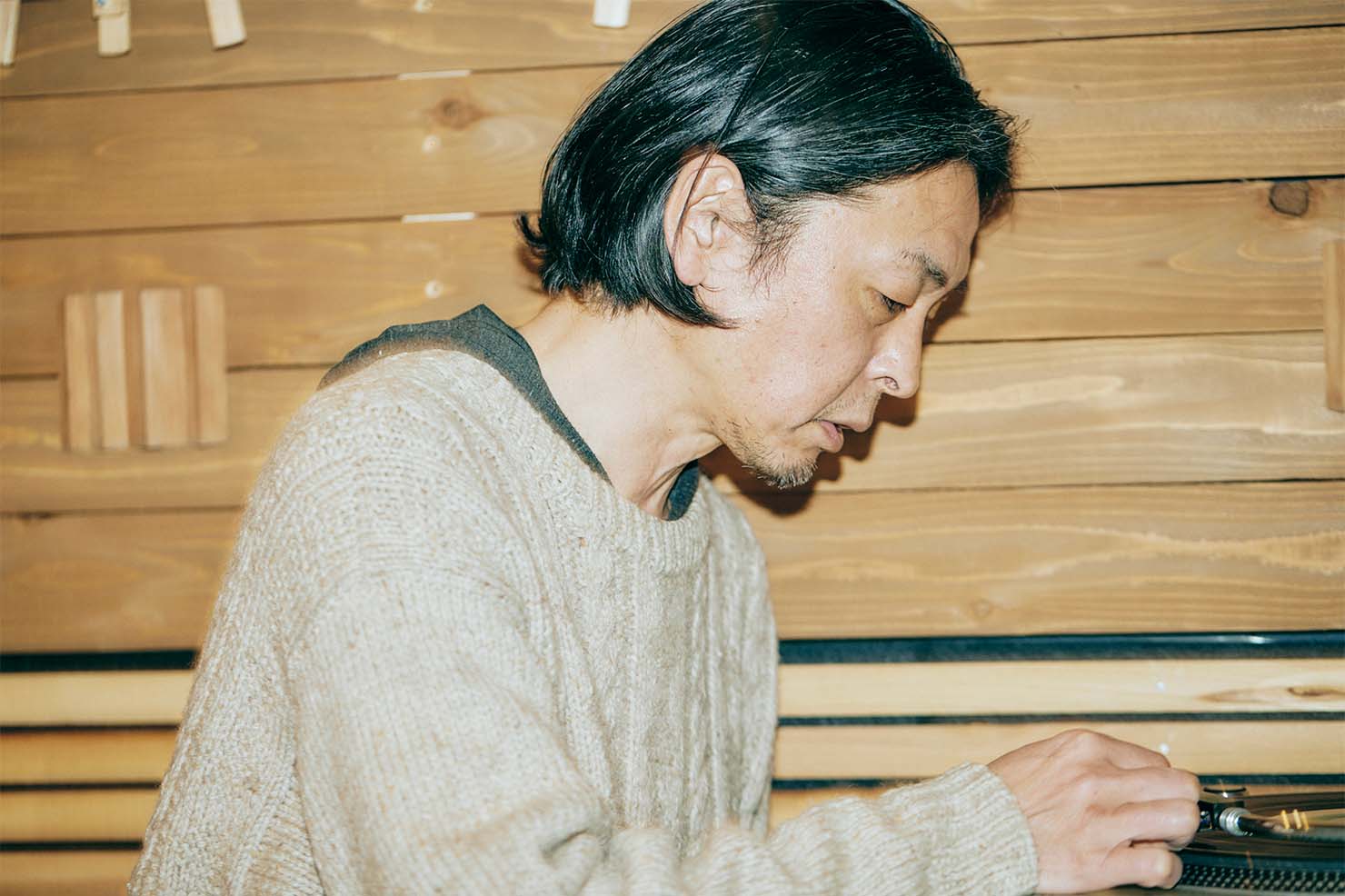査定中も盛り上がる音楽談義