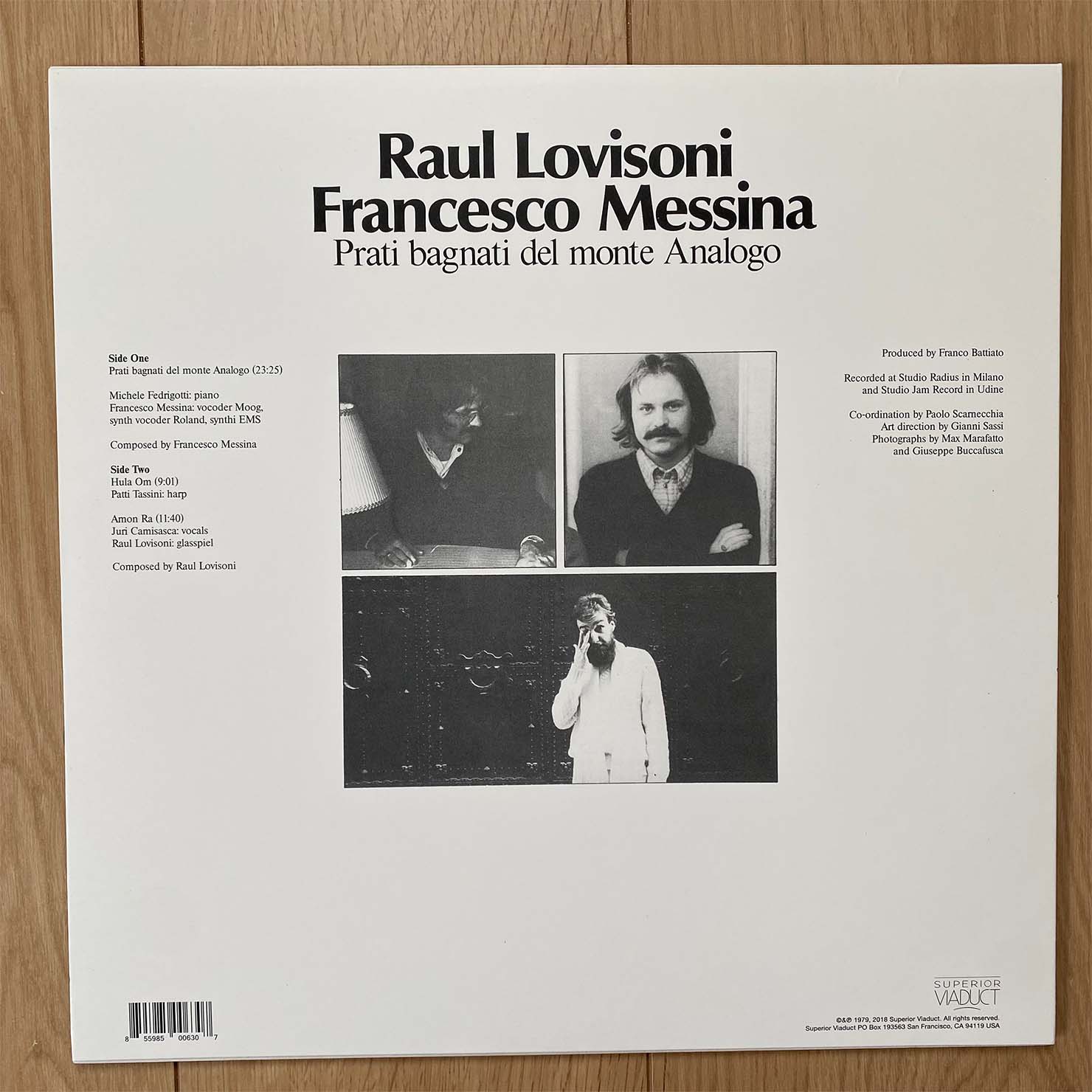 Raul Lovisoni/Francesco Messina『Prati Bagnati Del Monte Analogo』