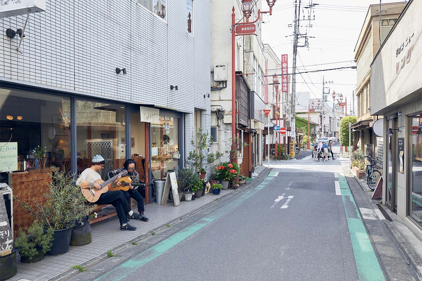 秩父に行って、お互いの音楽、表現、アイデアを共有した