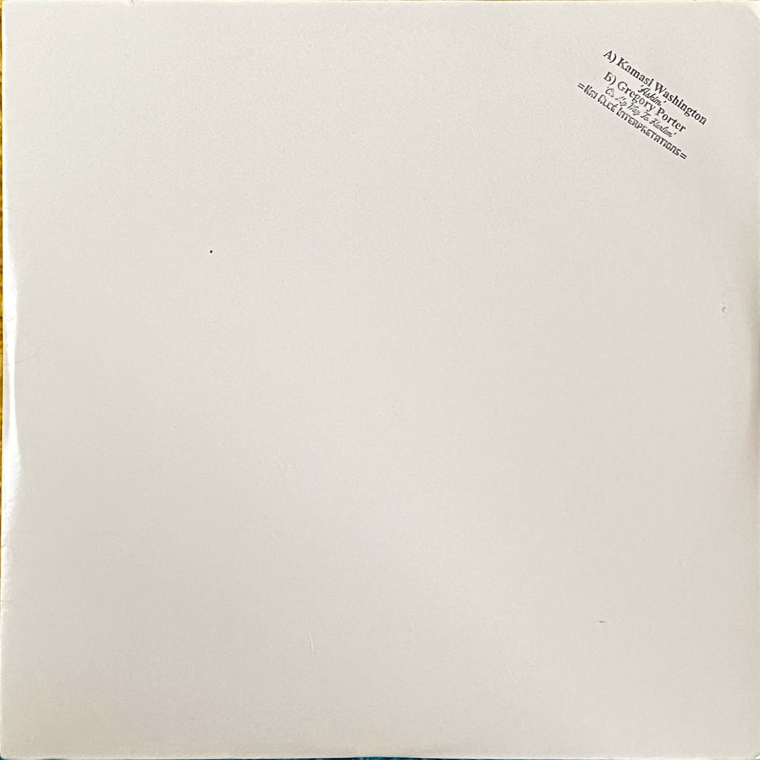 Kamashi Washington / Gregory Porter『Kai Alce Interpretations』