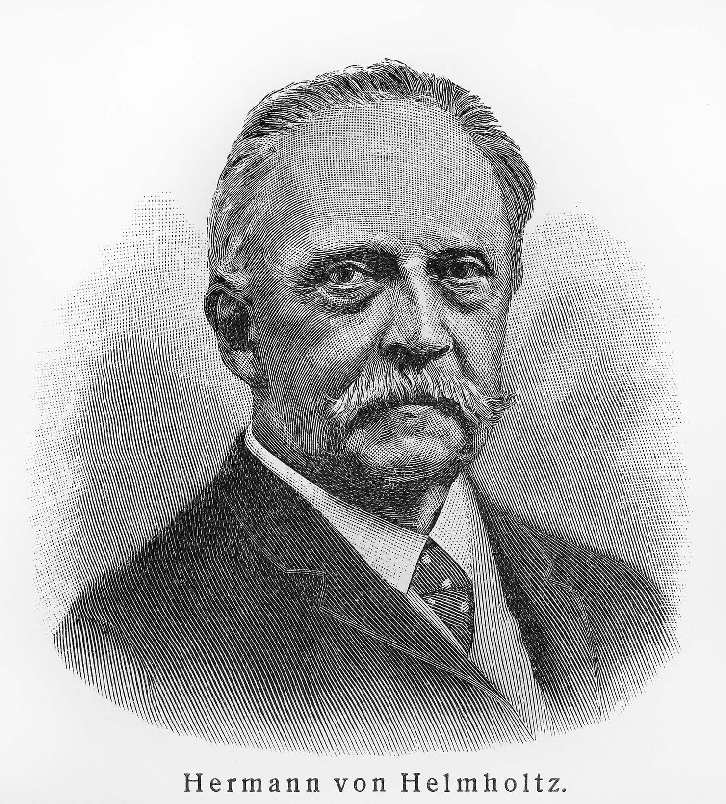 19世紀ドイツの大科学者ヘルマン・フォン・ヘルムホルツ（Hermann von Helmholtz）