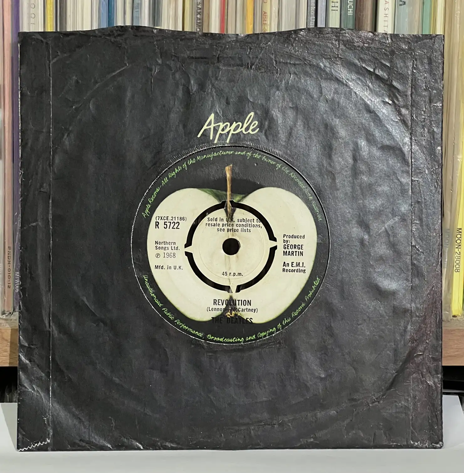 「Hey Jude」のB面より、「Revolution」（1968年7月9日 レコーディング）