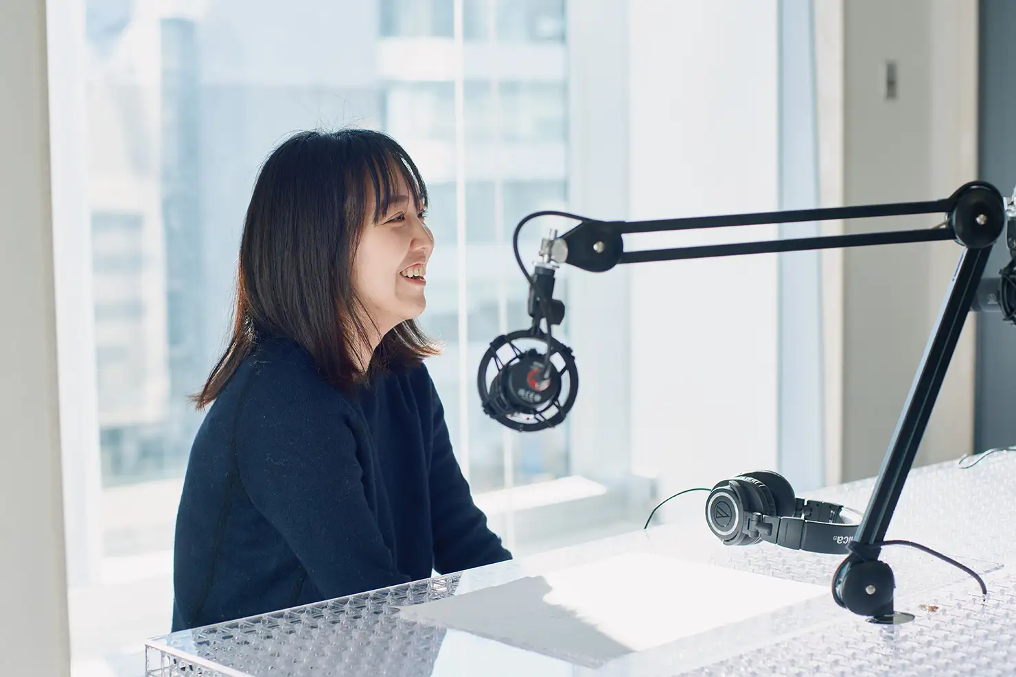 J-WAVE ARRTSIDE CAST スタジオマネージャーの室﨑光さん