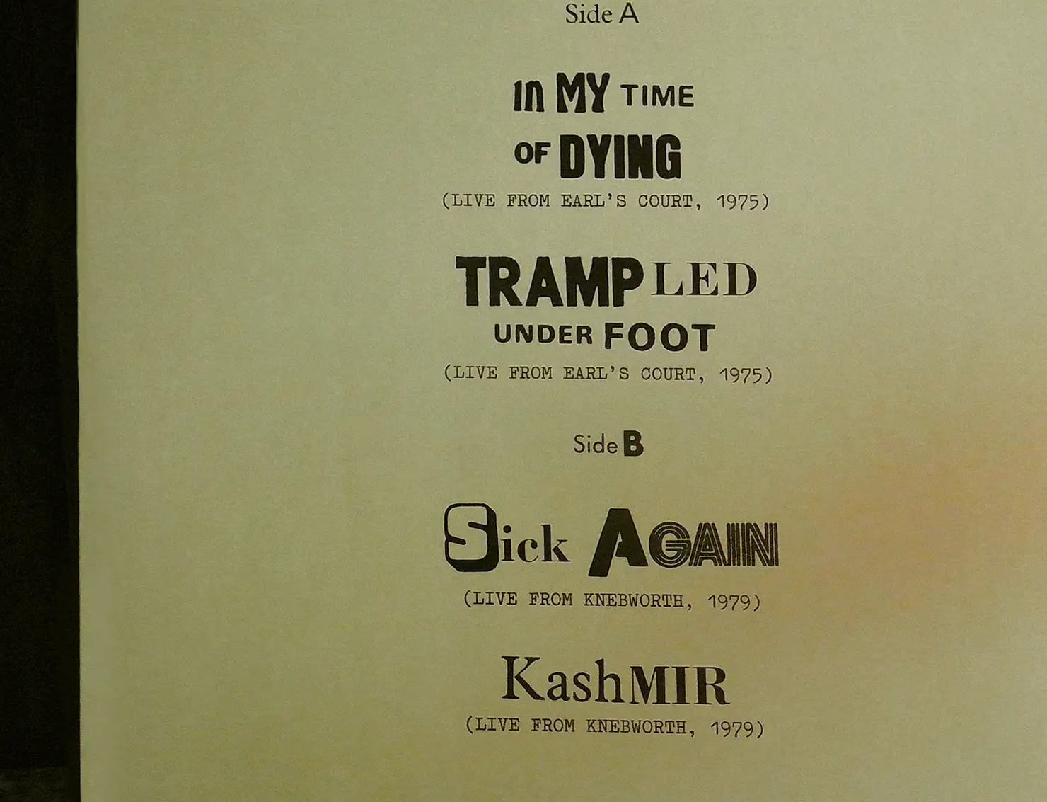 Physical Graffiti