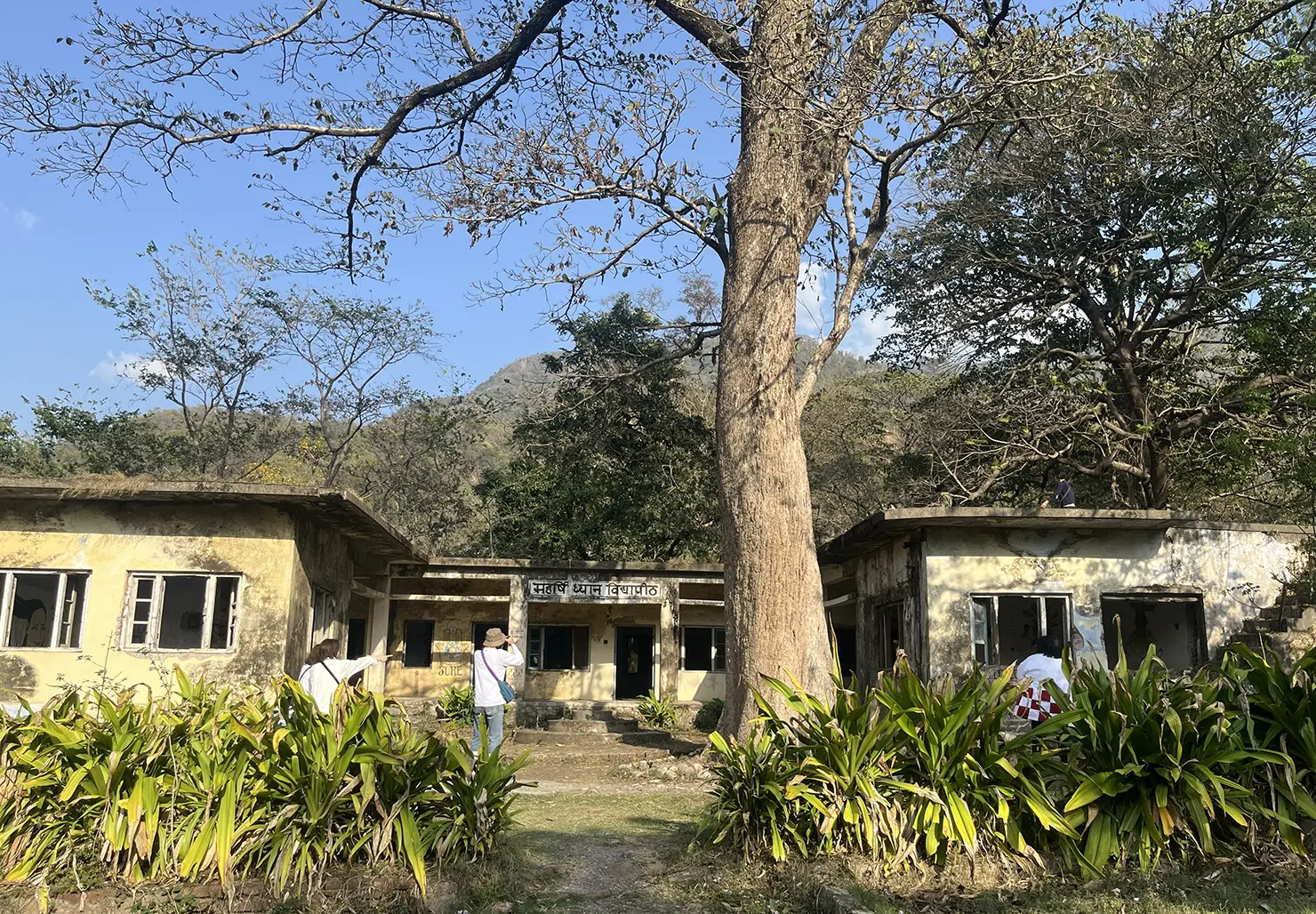 インドのリシケシュでビートルズが宿泊したバンガロー