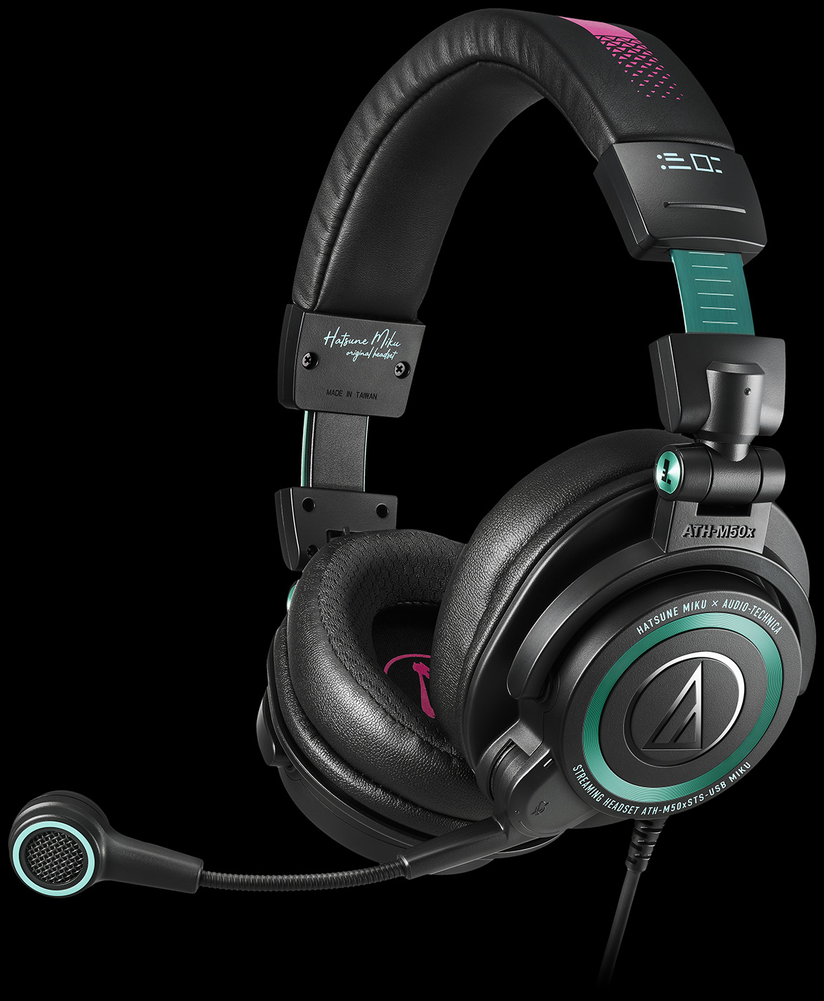 ATH-M50xSTS-USB MIKU画像