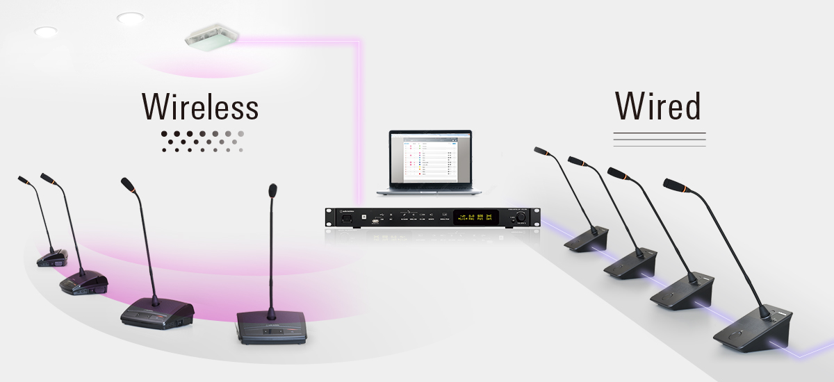 Hybrid IR Conference System
