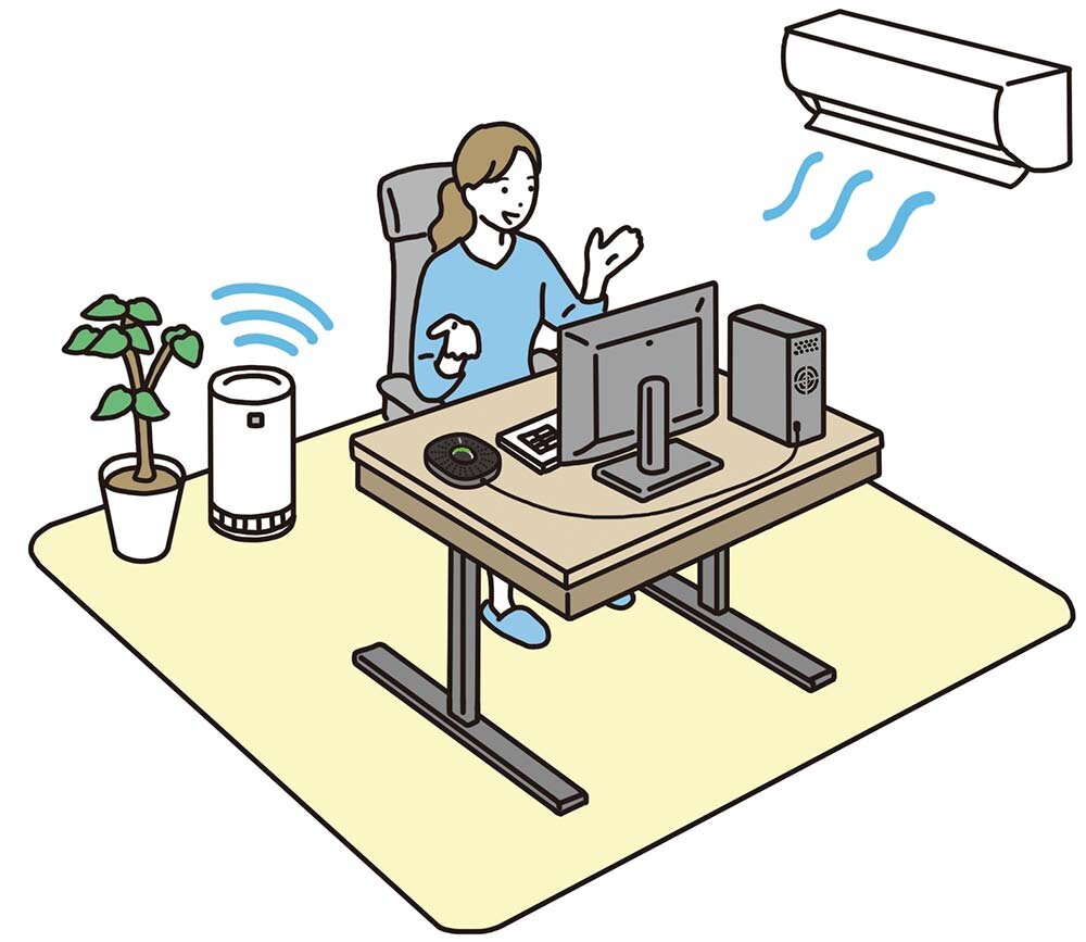 AT-CSP5 声以外の環境騒音を低減イメージ
