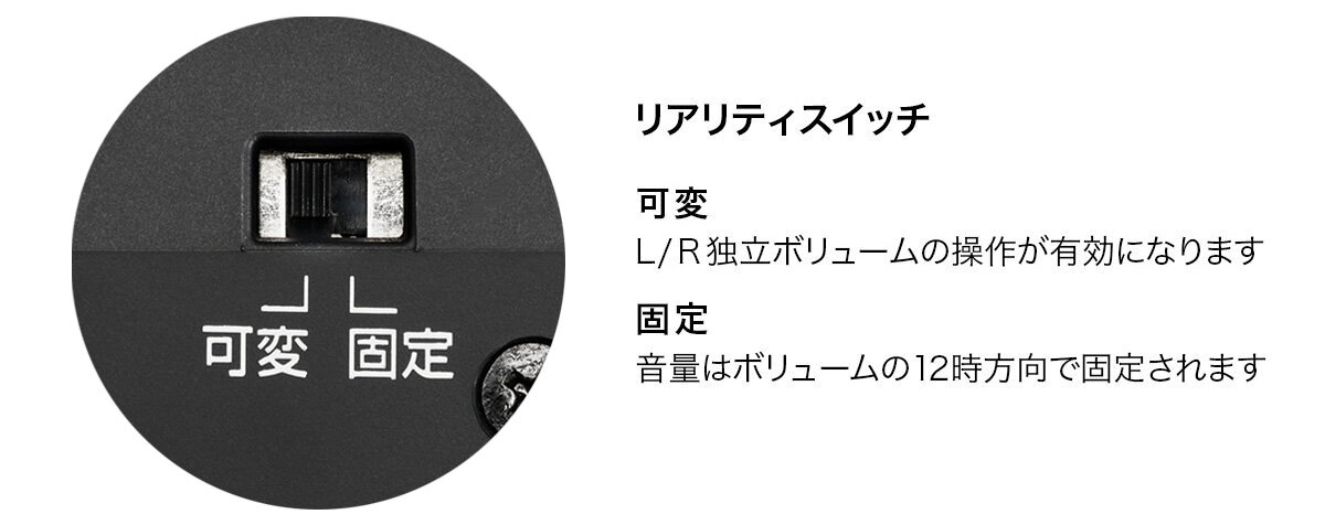 AT-DA101：リアリティスイッチ