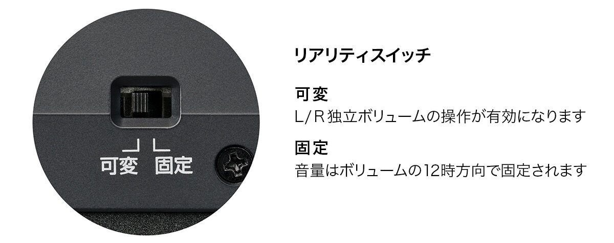 AT-DA71：リアリティスイッチ