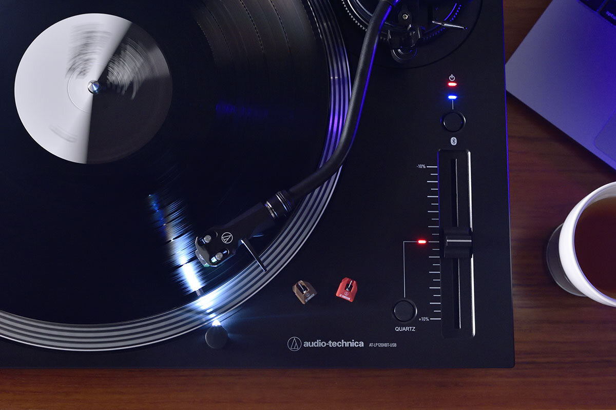 AT-LP120XBT-USB：AT-VM95シリーズの針に交換可能