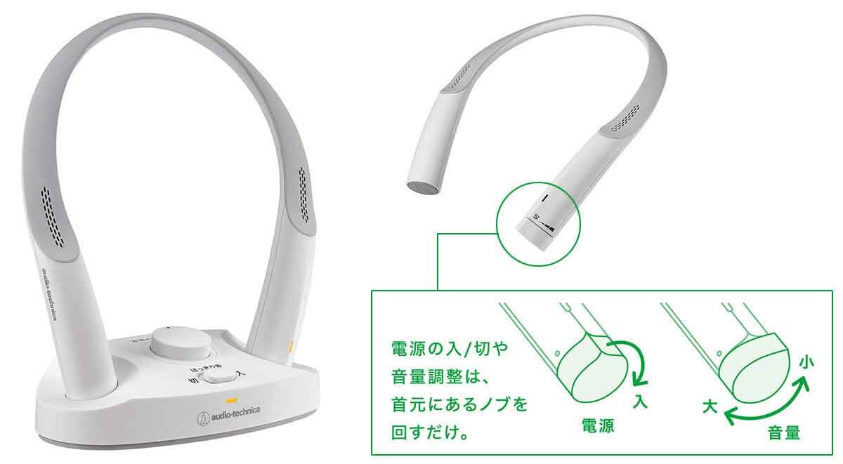 AT-NSP700TV：電源/ボリューム一体型ノブ