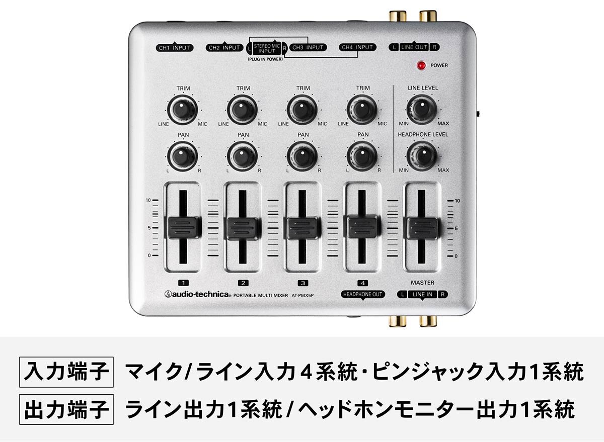 AT-PMX5P：入出力端子