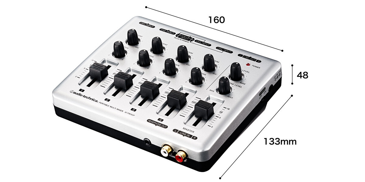 AT-PMX5P：コンパクトでどこにでも持ち運べる
