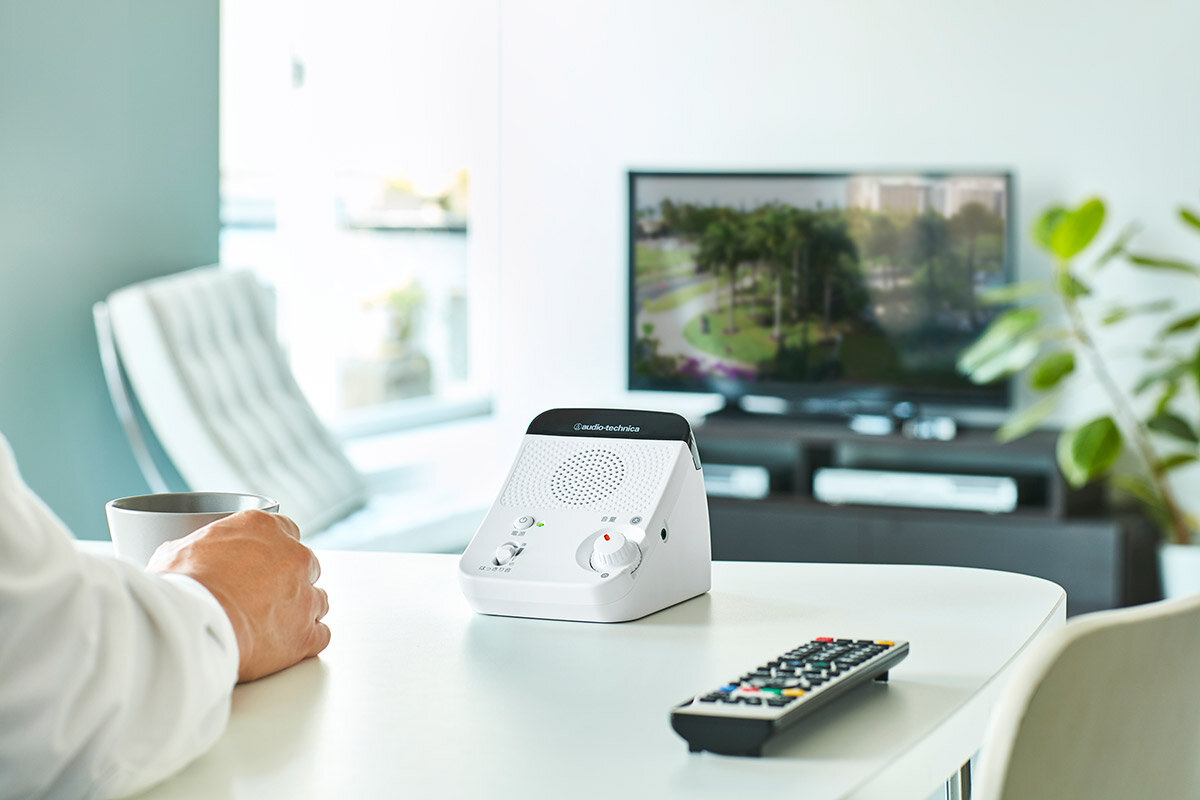 AT-SP350TV：聞きたい場所で聞ける