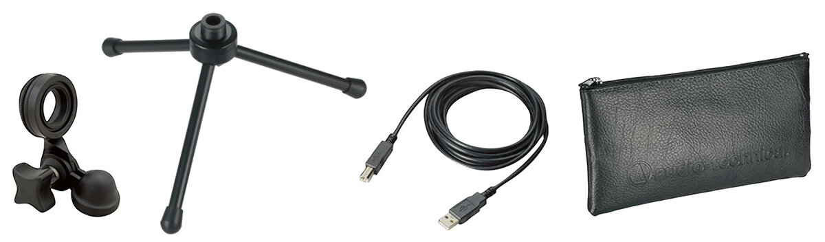 AT2020USB+：付属品