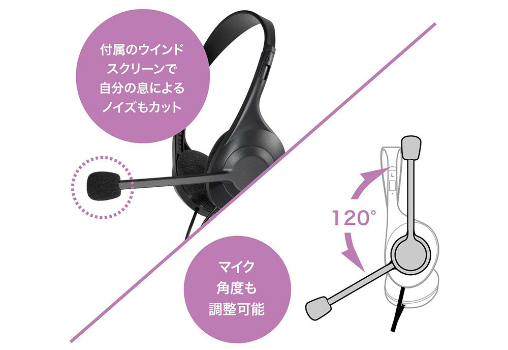 ATH-102COM：クリアな声を届けるイメージ