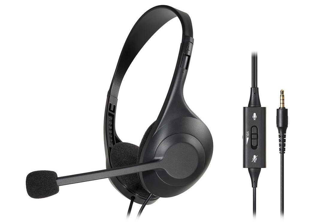 ATH-102COM：&phi;3.5mm4極ステレオミニプラグ搭載