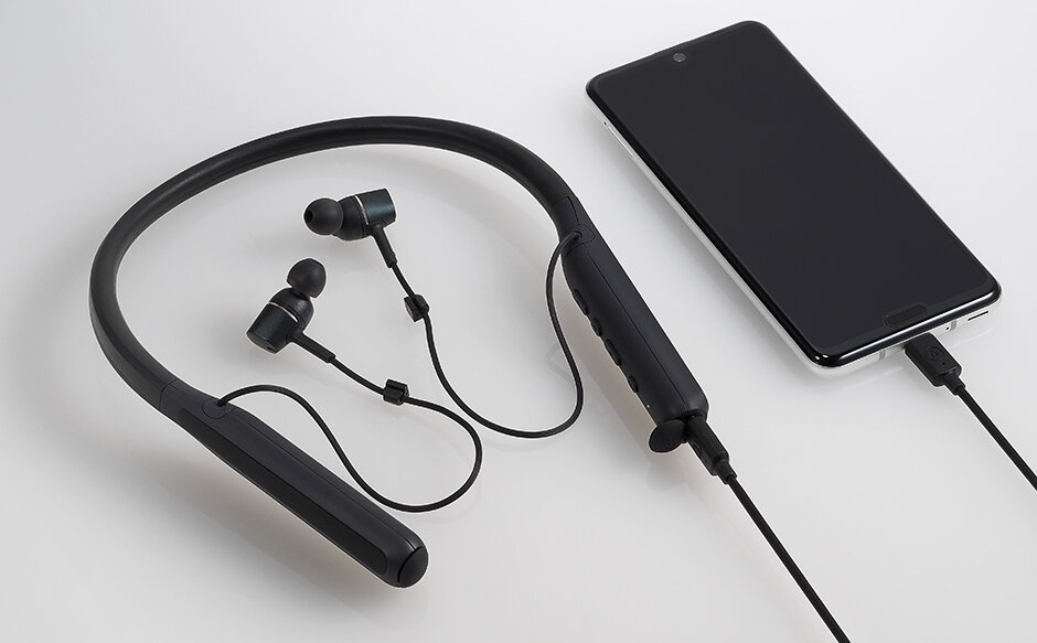 ATH-ANC400BT：USB Type-C接続 スマートフォン再生イメージ