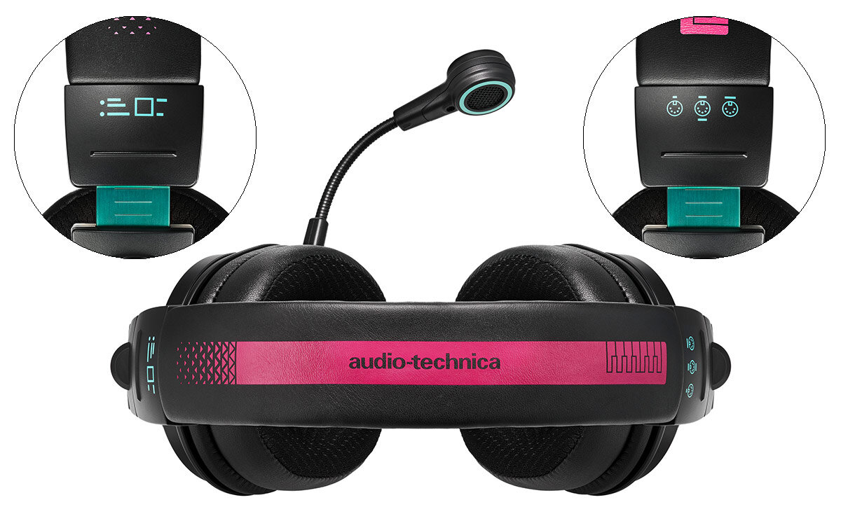 ATH-M50xSTS-USB：ミクをモチーフにしたアイコン