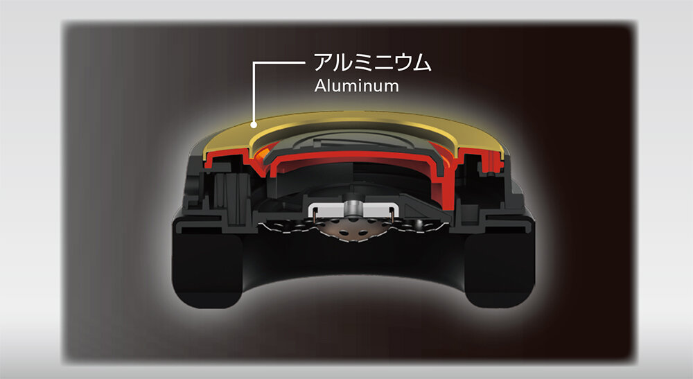 ATH-WS550：制振エンクロージャーデザイン