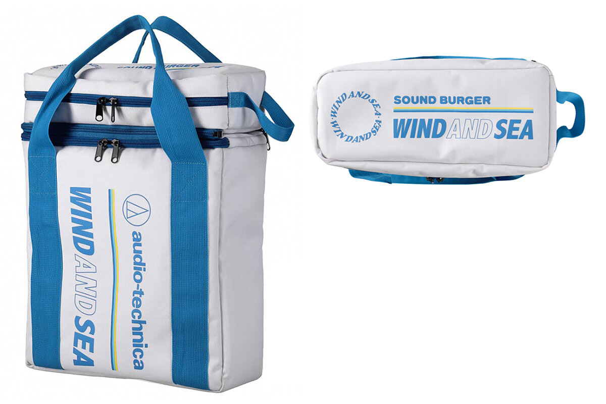 Sound Burger &times; WIND AND SEA Multi Record Bag(ホワイト)：製品画像
