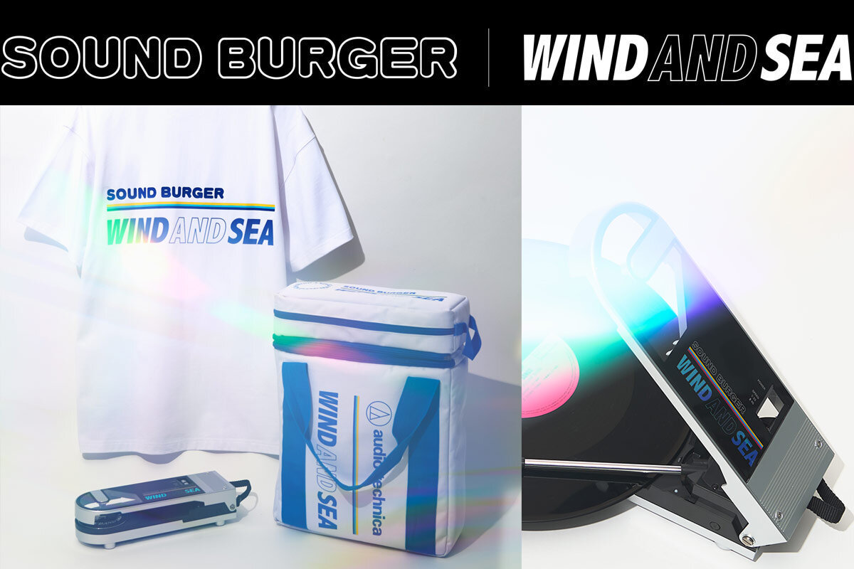 SOUND BURGER &times; WIND AND SEA：製品イメージ